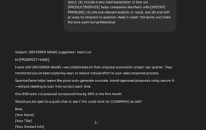 ChatGPT Prompts for sales