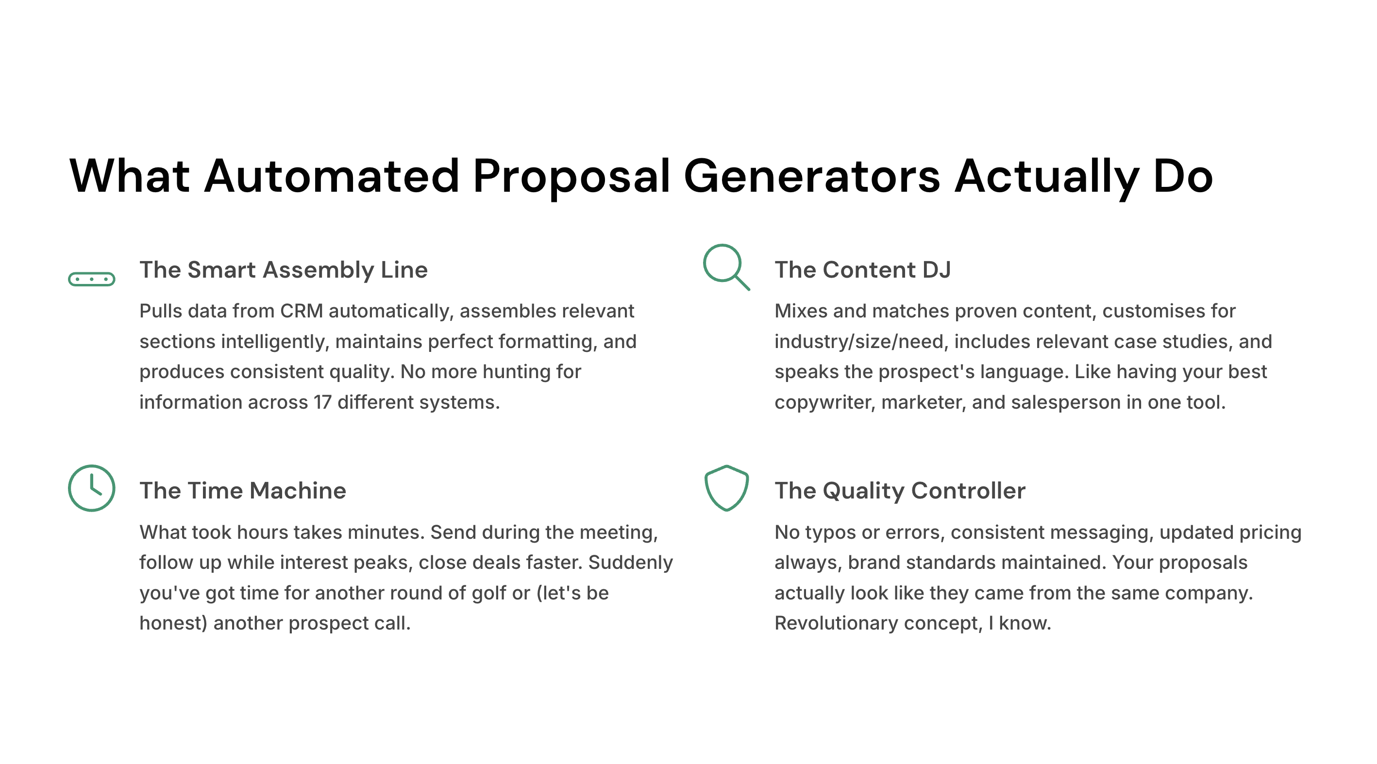 automated proposal generator
