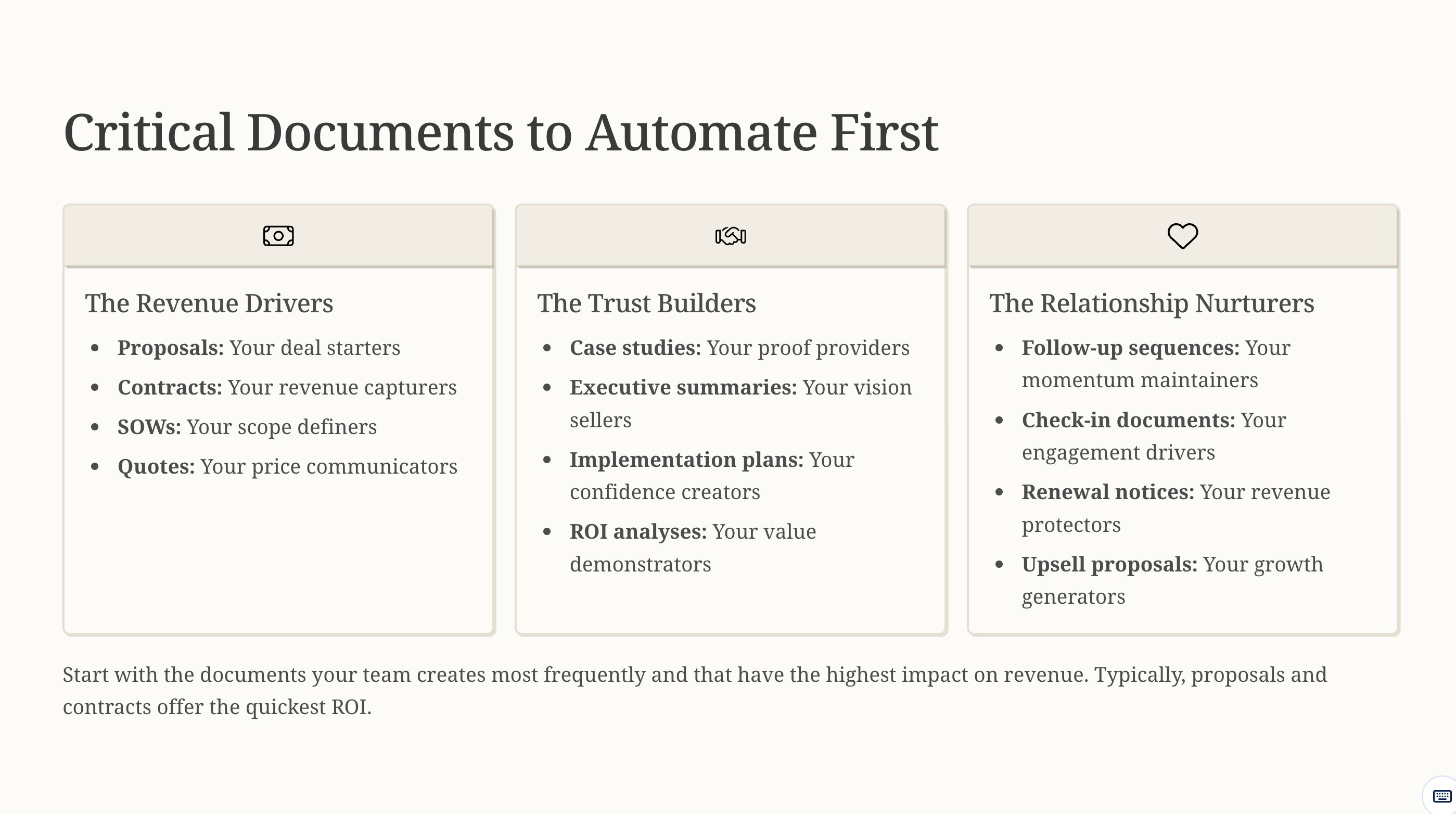 Document Generation Software