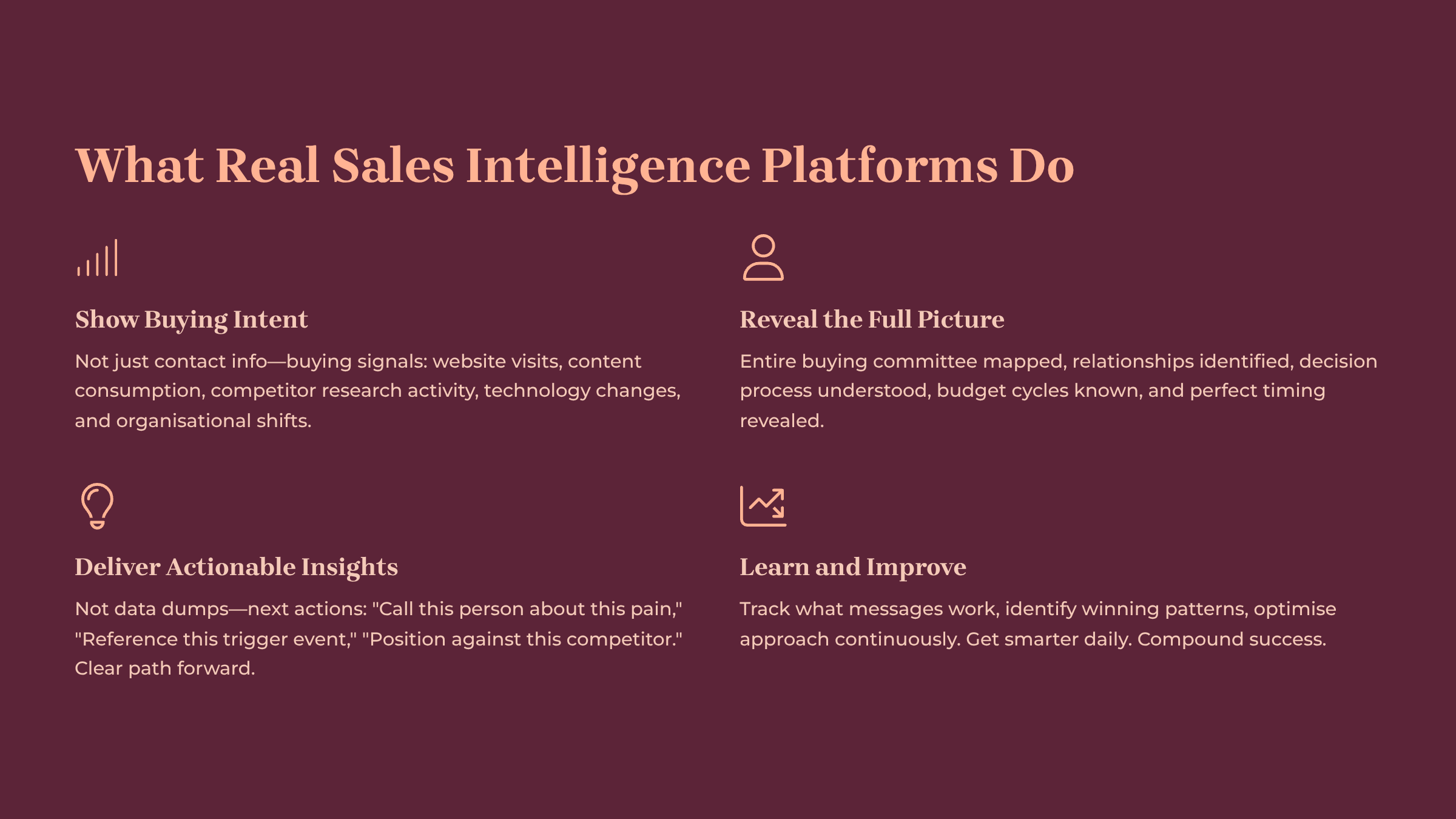 sales intelligence platform