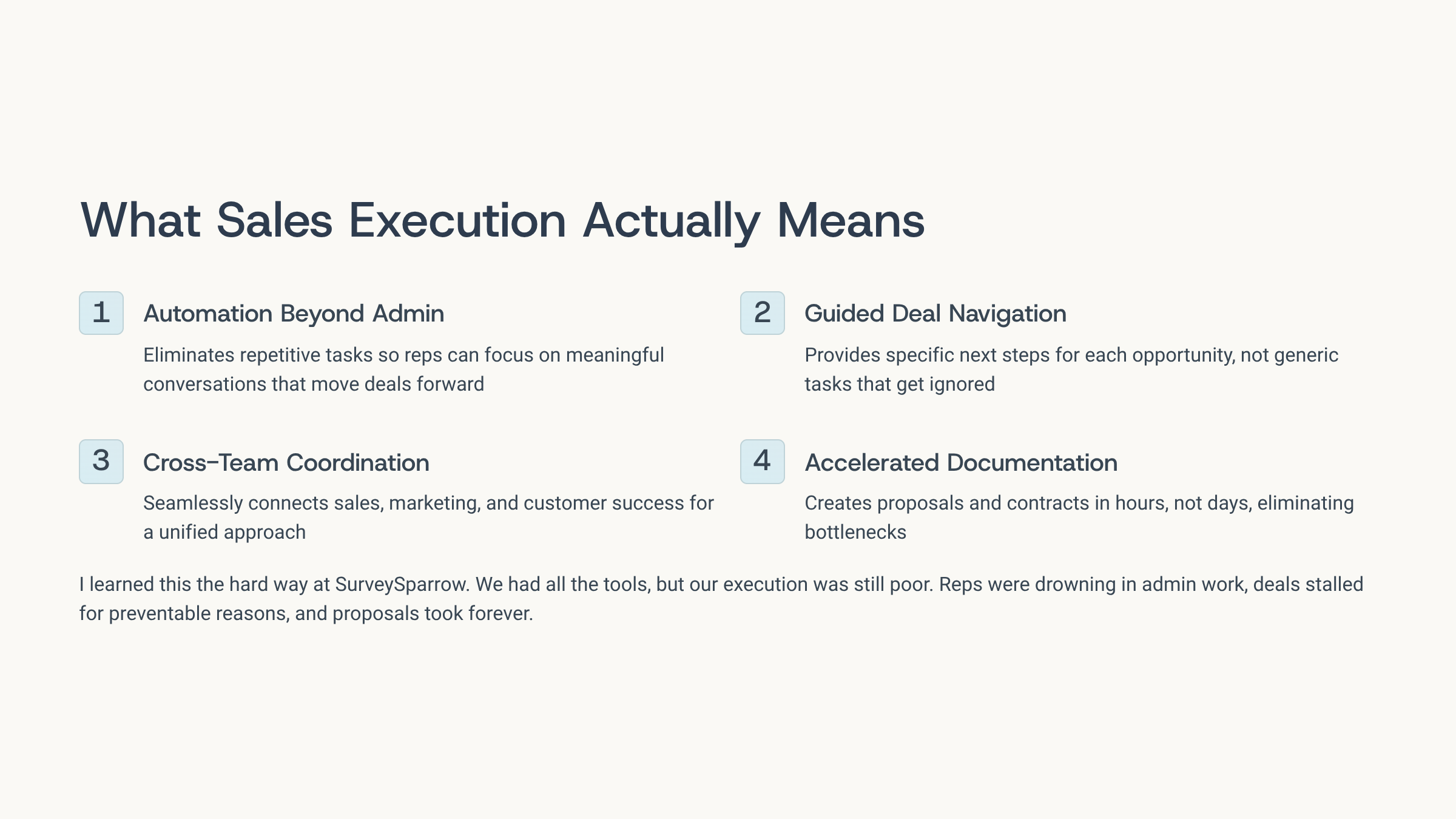 sales execution platform