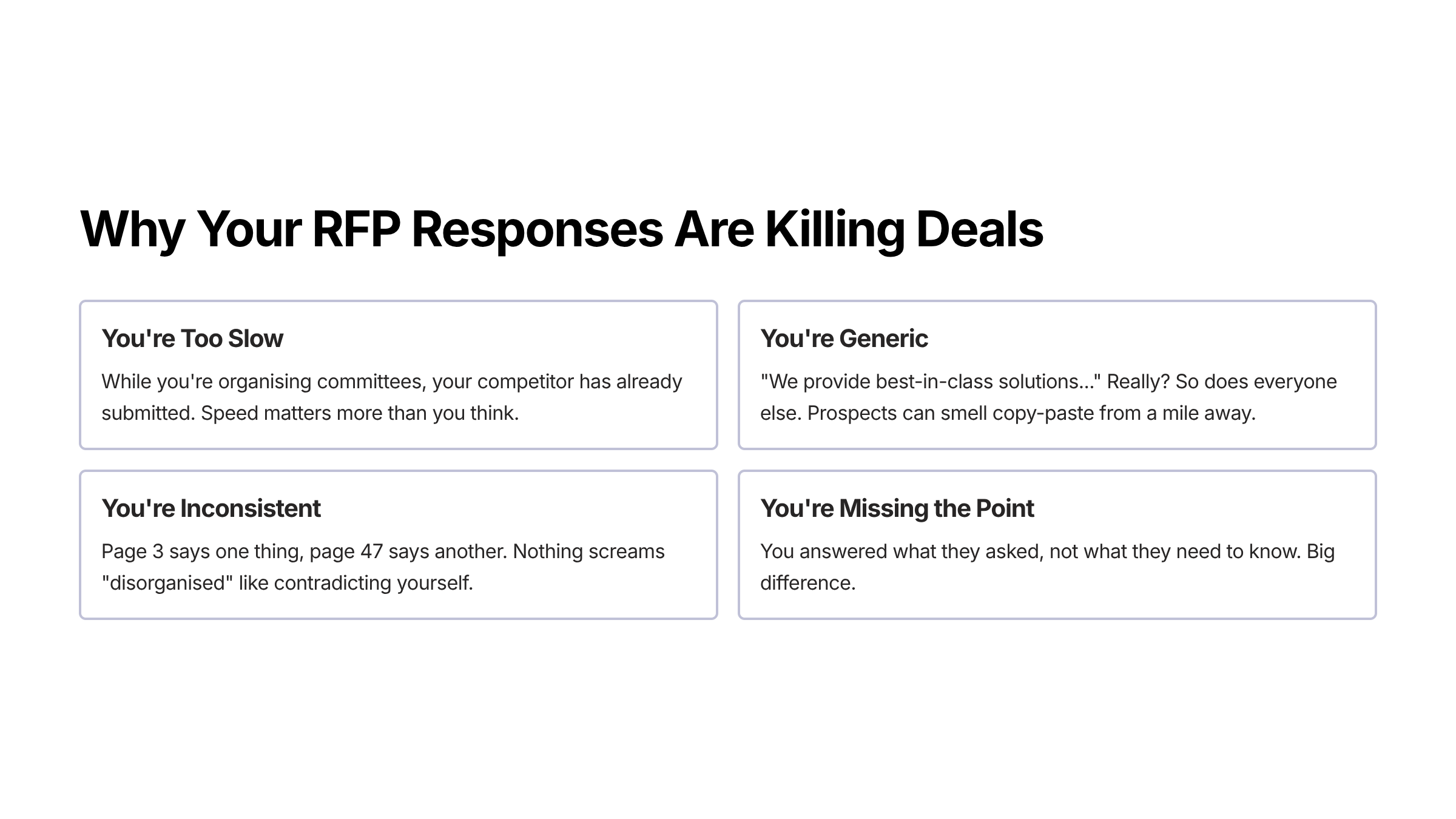 rfp response software